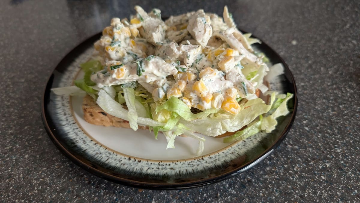 Creamy chicken salad