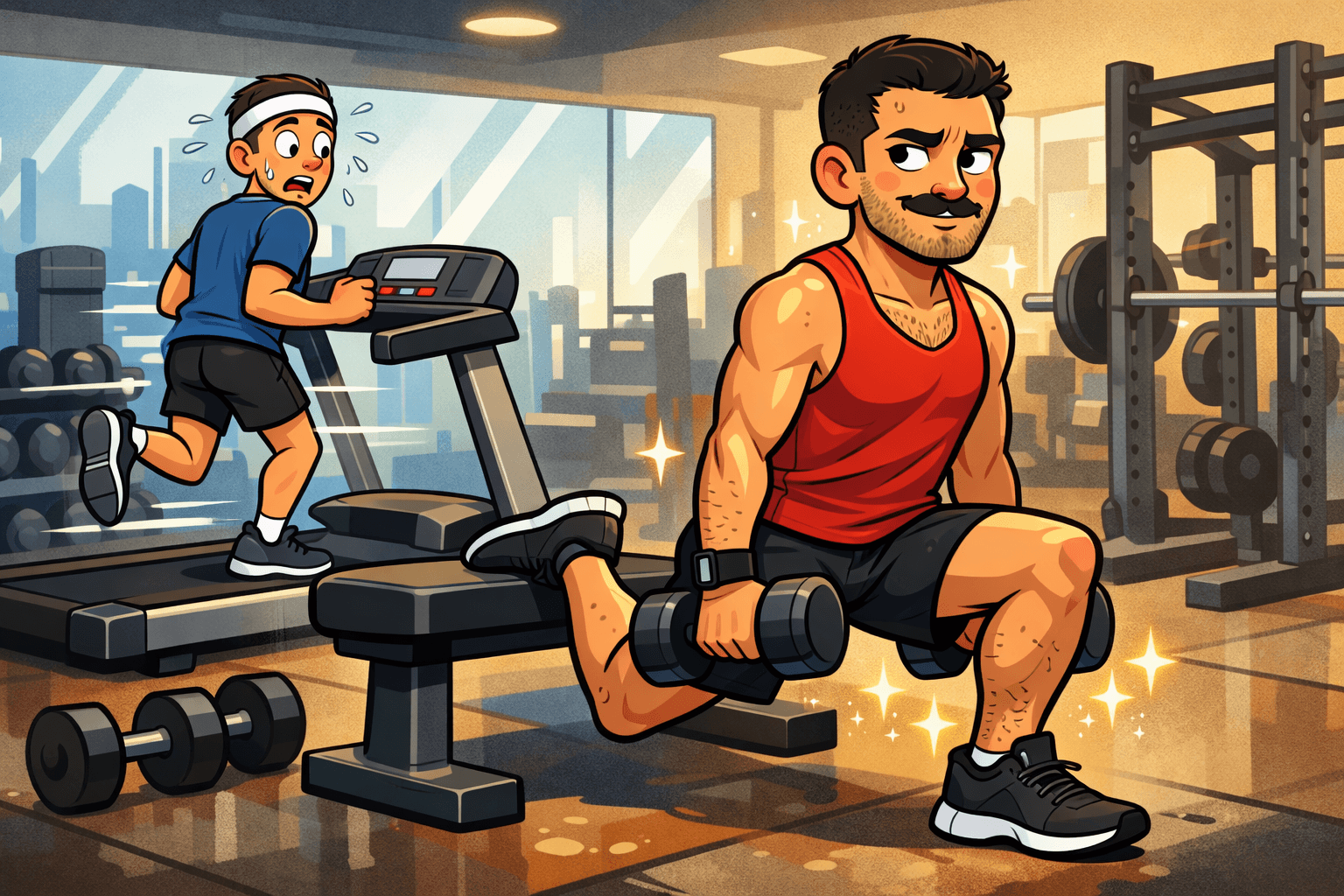 Bulgarian split squats vs running: which one is worth your time