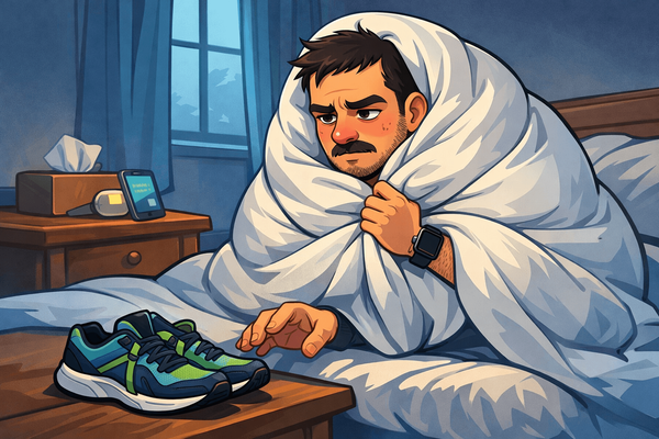 Should I run with a cold?