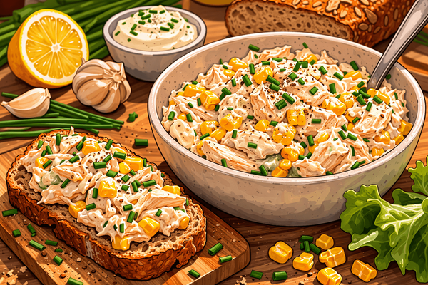 Creamy chicken salad